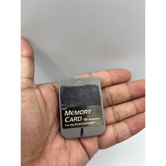 Performance PlayStation 1 PS1 Memory Card Tested and Working - Picture 1 of 3